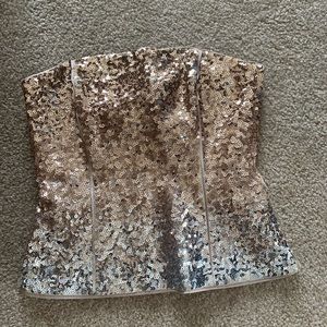 White House Black Market Bustier